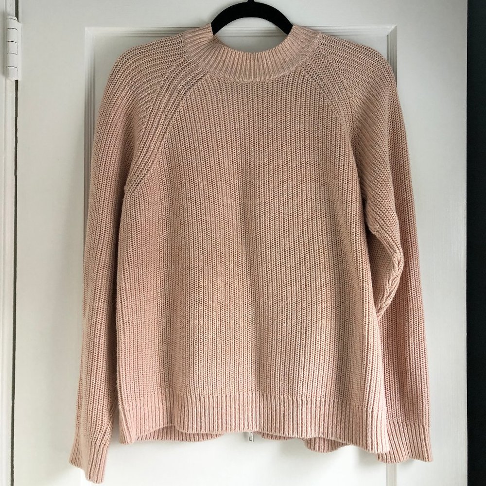 H&M Rose zipper-back sweater